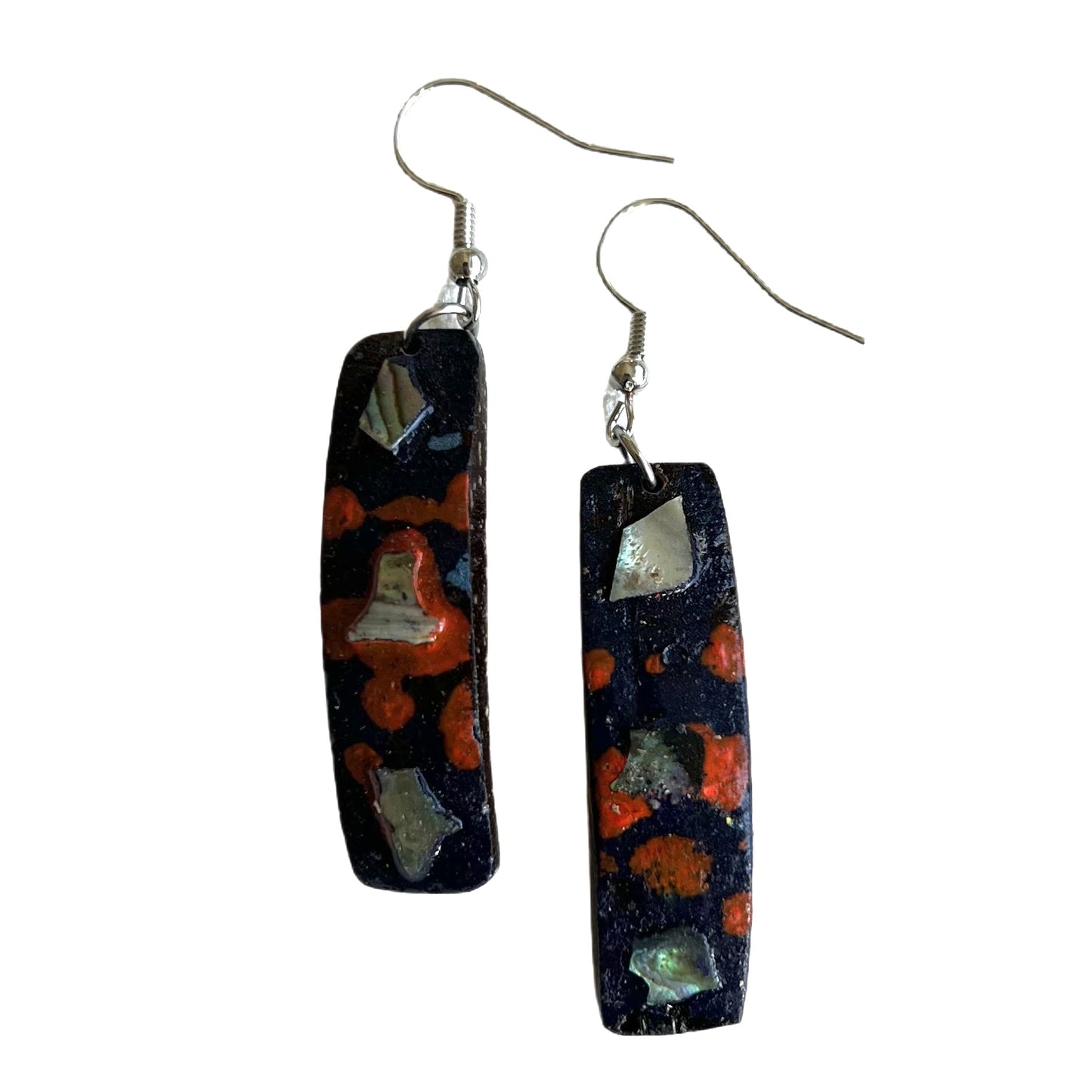 Handcrafted lacquer earrings for her NZ online Nova 06