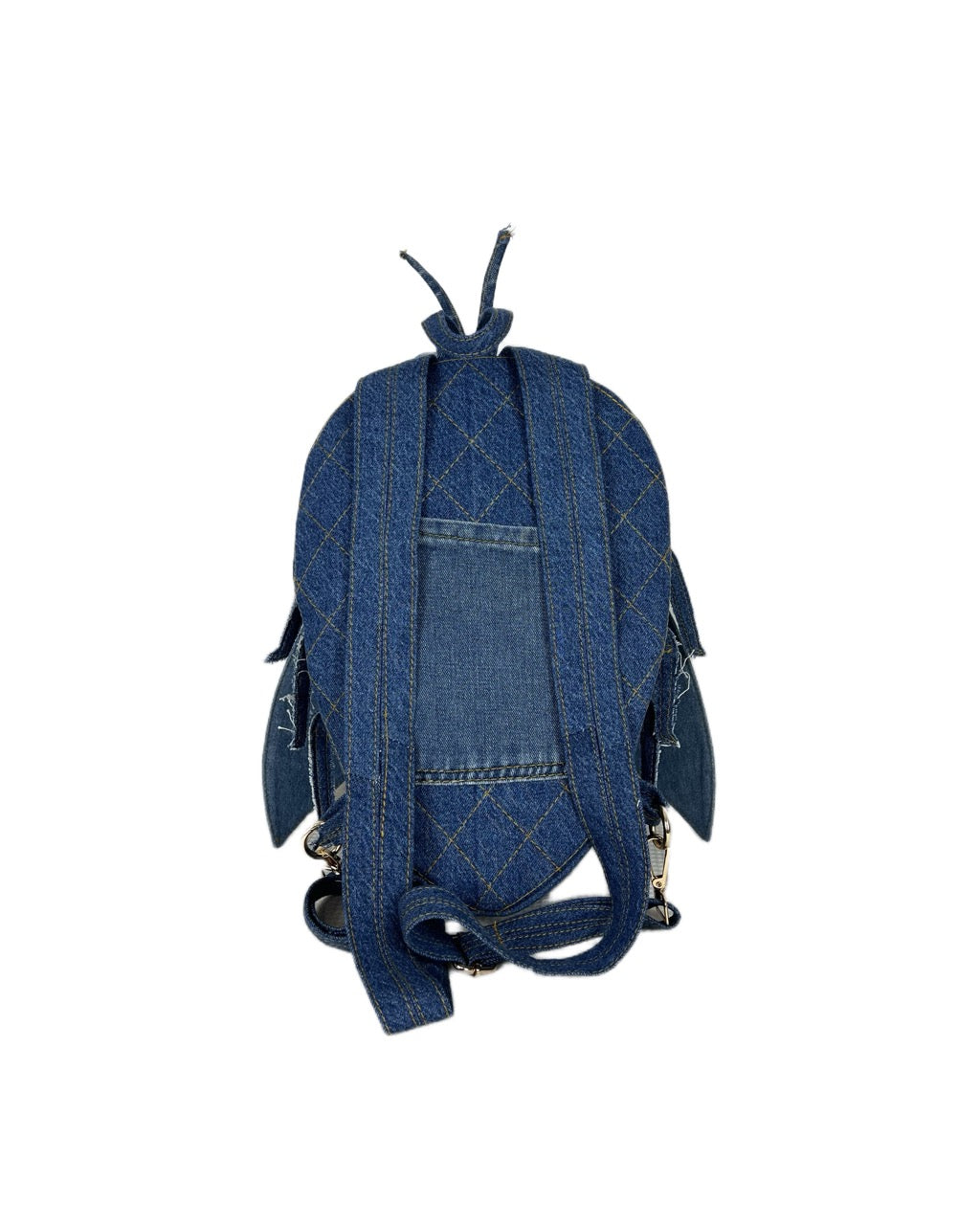 3D Cicada Backpack with Floral Embroidered Wings