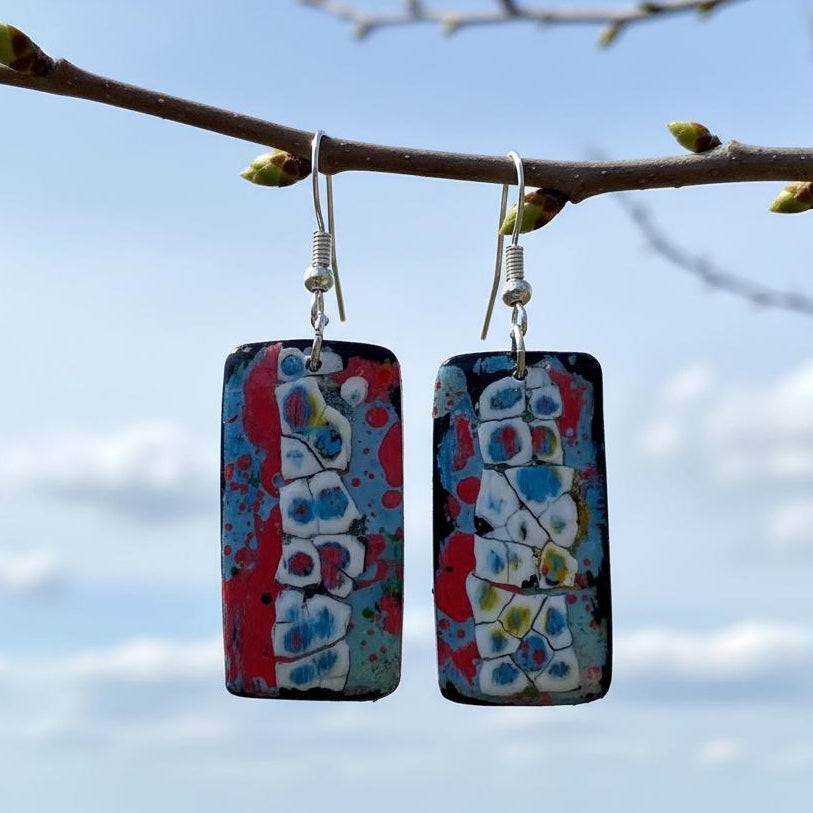 Handcraft earrings for everyday wear Auckland Sky 01