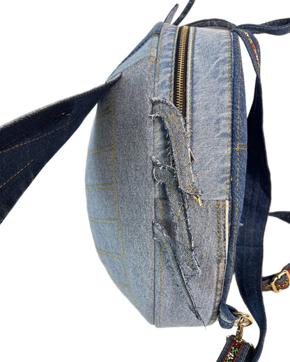 3D Cicada Backpack in Light Blue