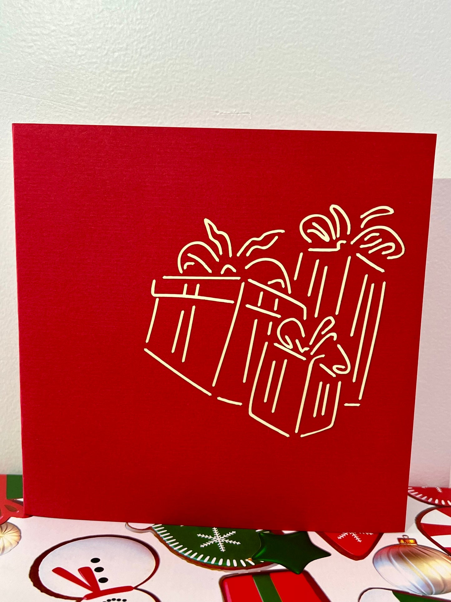 Birthday Gifts popup card - outside