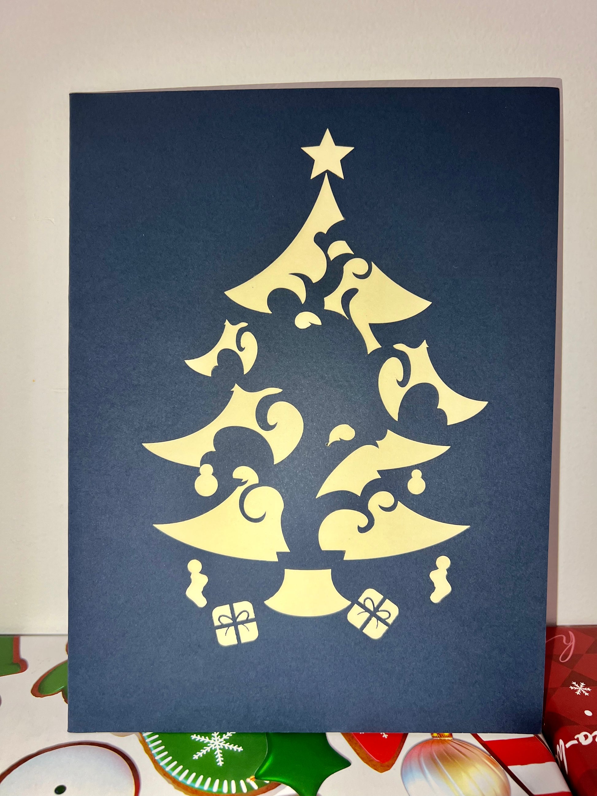 Xmas 3D card - outside