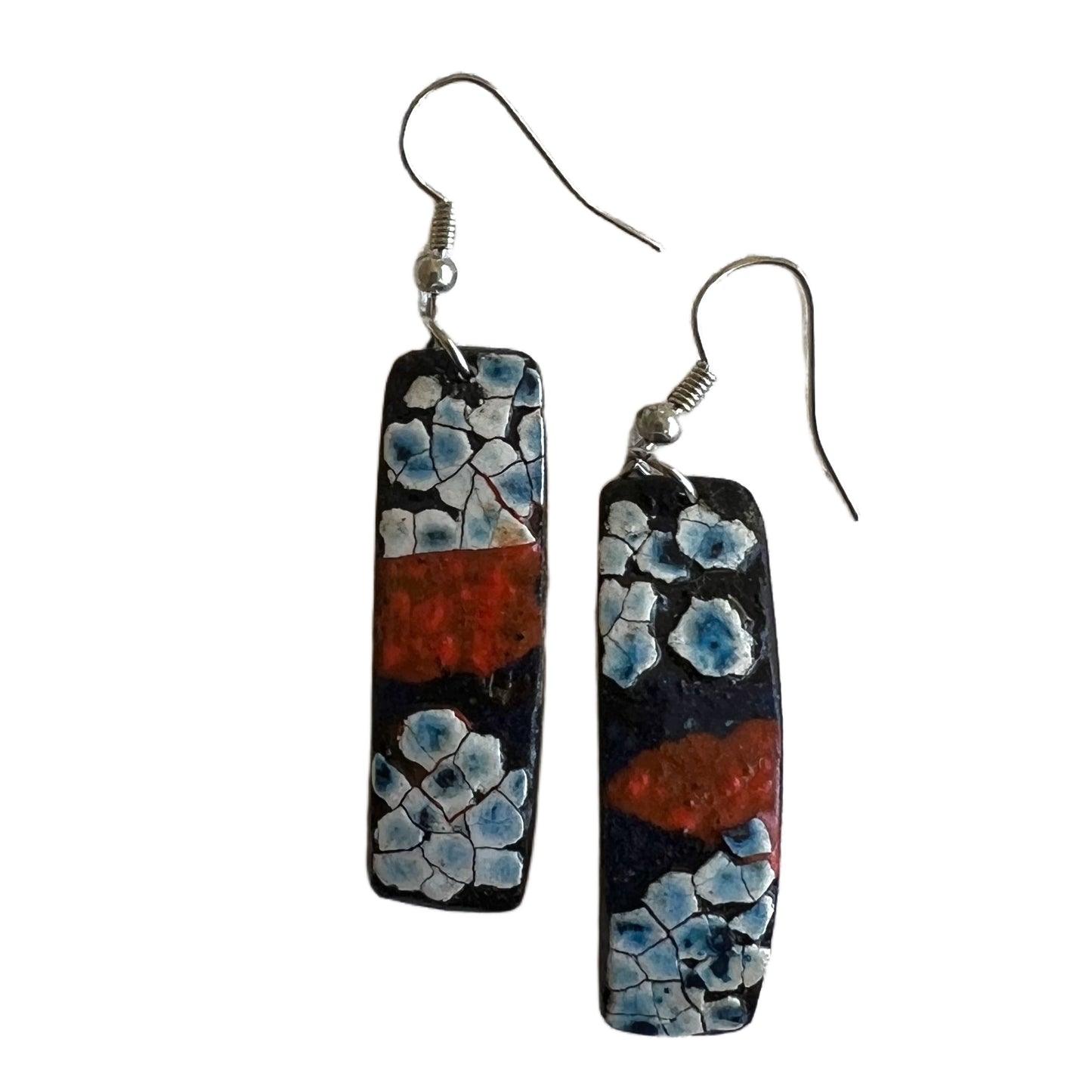 Lightweight lacquer earrings Nova 01 New Zealand