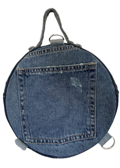 One-of-a-kind denim drum bag Auckland NZ online