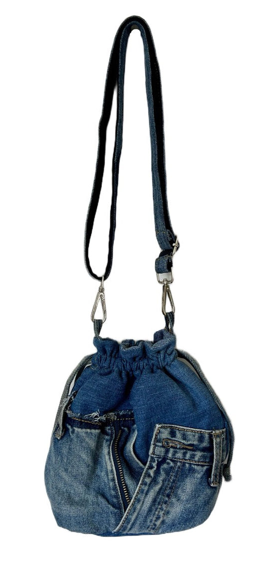 Unique upcycled denim bag online Auckland