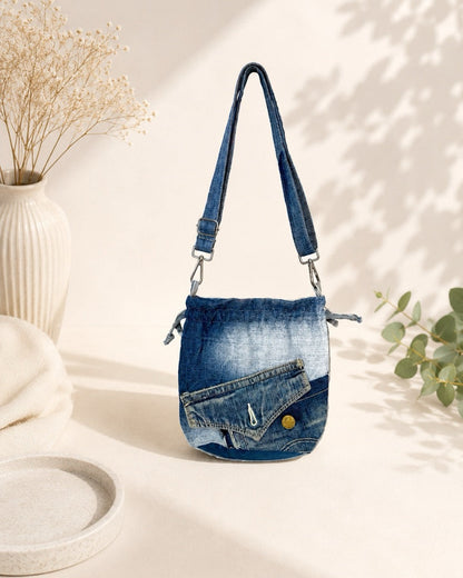 Drawstring crossbody bag #2A