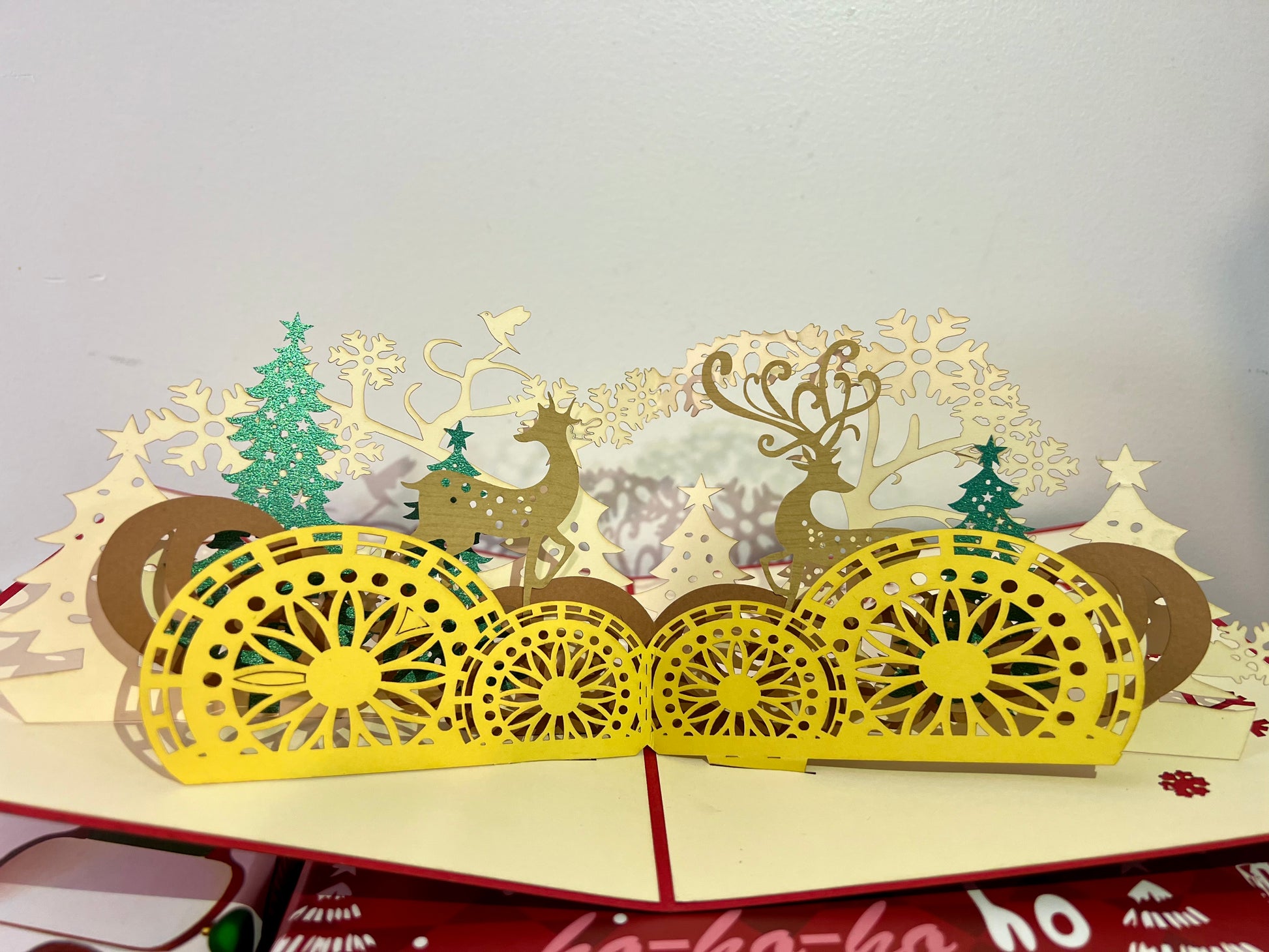 Christmas Greeting card - Inside