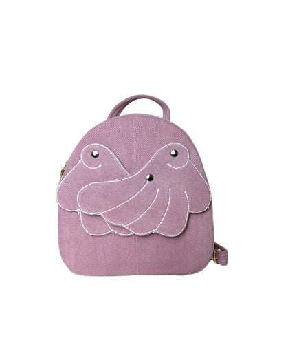 Pink Bird Mini Backpack