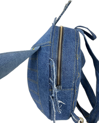 3D Cicada Backpack with Floral Embroidered Wings