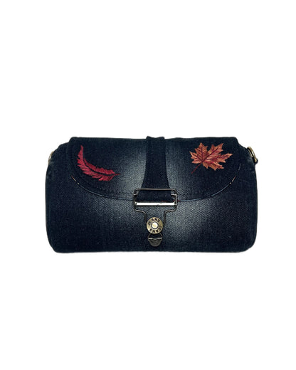 Black Baguette Bag