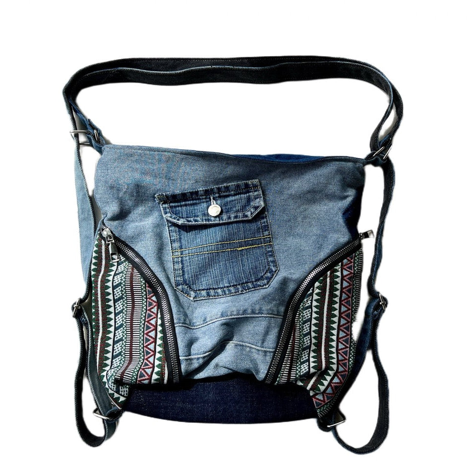 Denim backpack in soft-shape Auckland NZ online