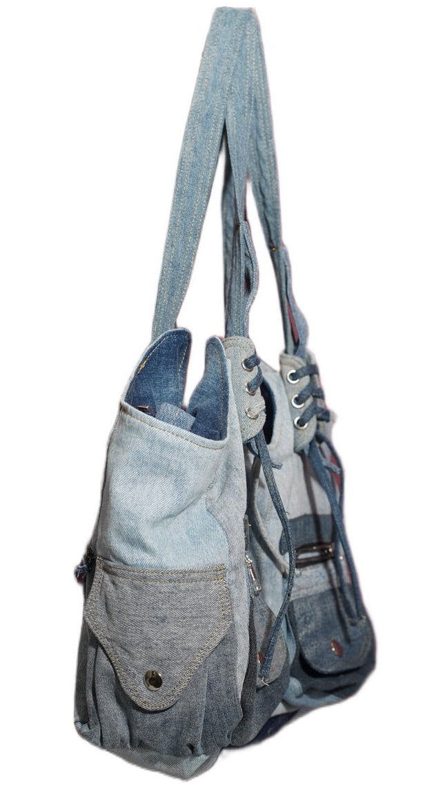 Unique handmade denim bag New Zealand for women