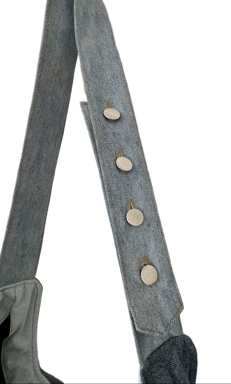 Special bags with adjusted button 1A - Denim bag online - Auckland, New Zealand