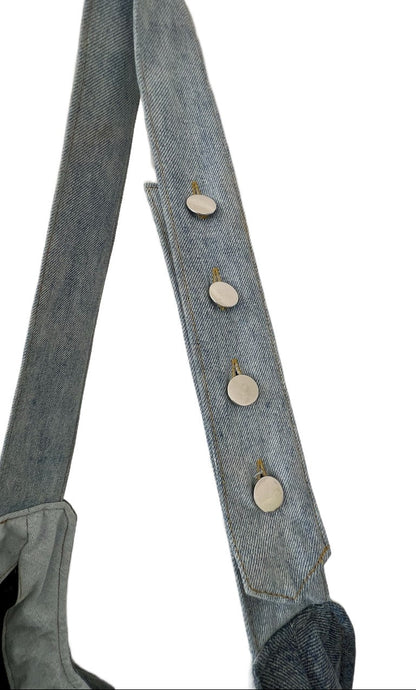 Special bags with adjusted button 1A - Denim bag online - Auckland, New Zealand