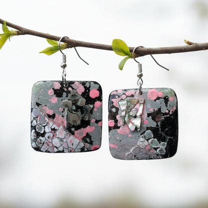 Lightweight earrings for lady in Auckland crystal 01