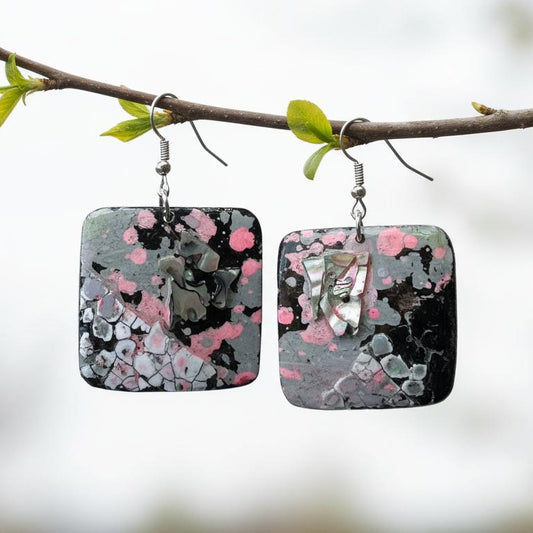 Lightweight earrings for lady in Auckland crystal 01