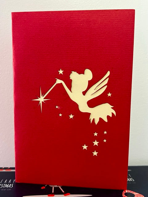 Birthday card with Tinker Bell