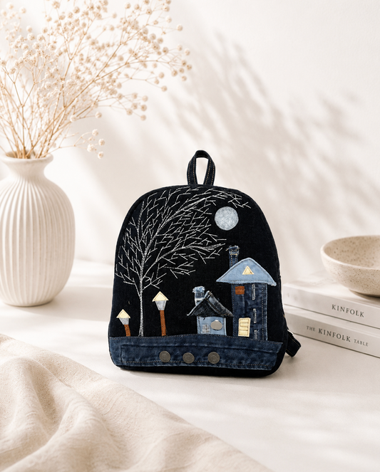 Midnight Village Backpack