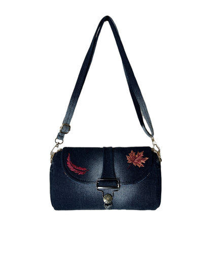 Black Baguette Bag