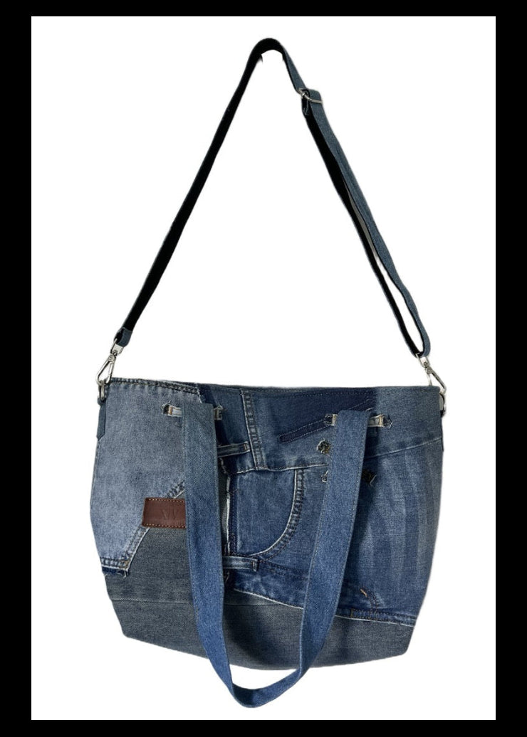 Medium One-of-a-kind tote bag with strap