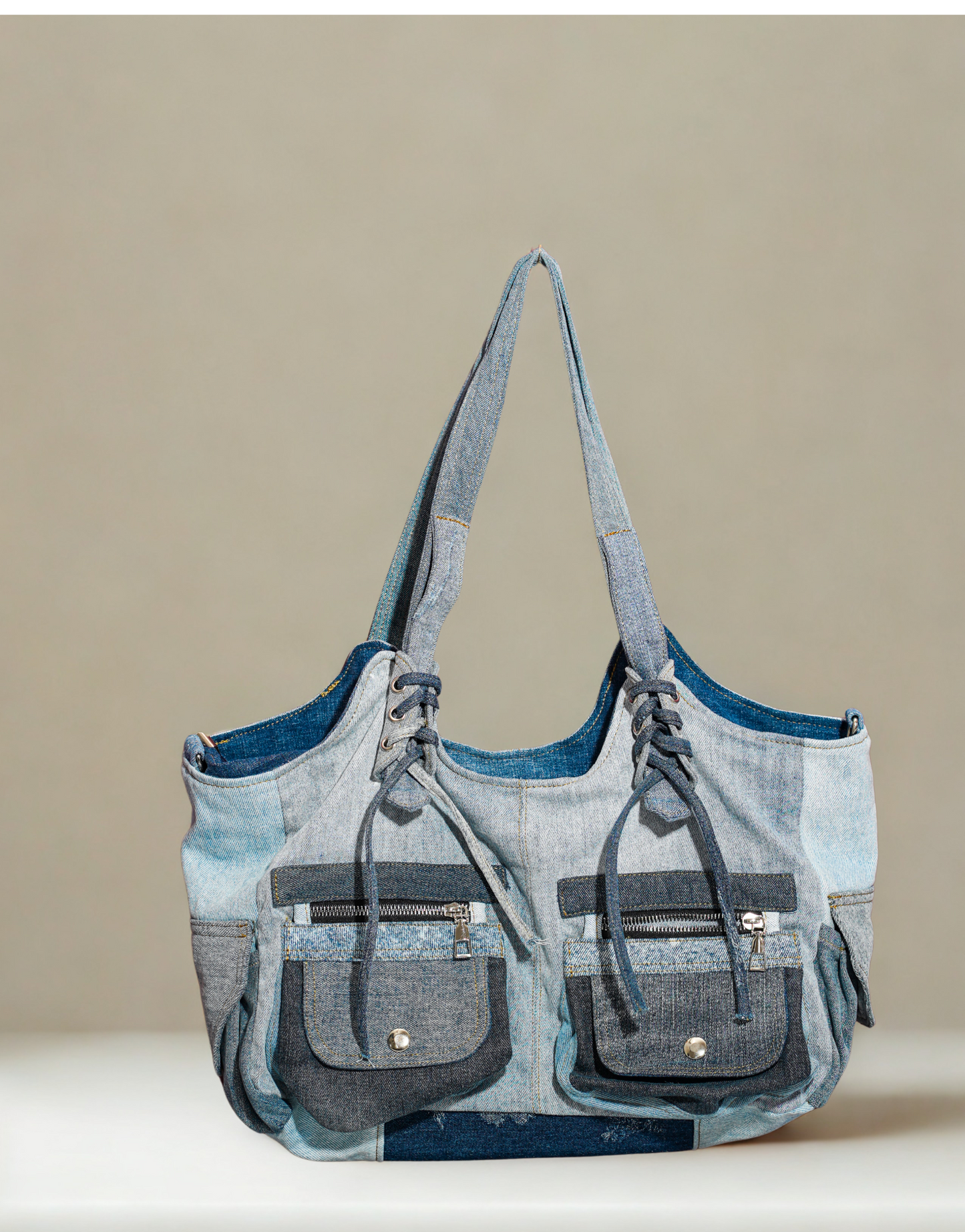 Unique handmake denim bag New Zealand