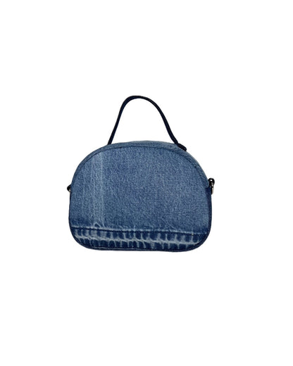 Hand-embroidered Mini Dome Bag
