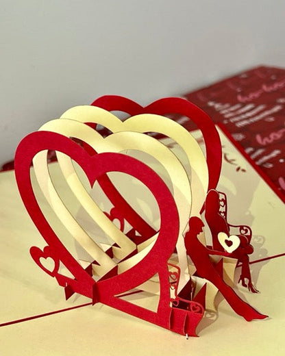 Couple popup card