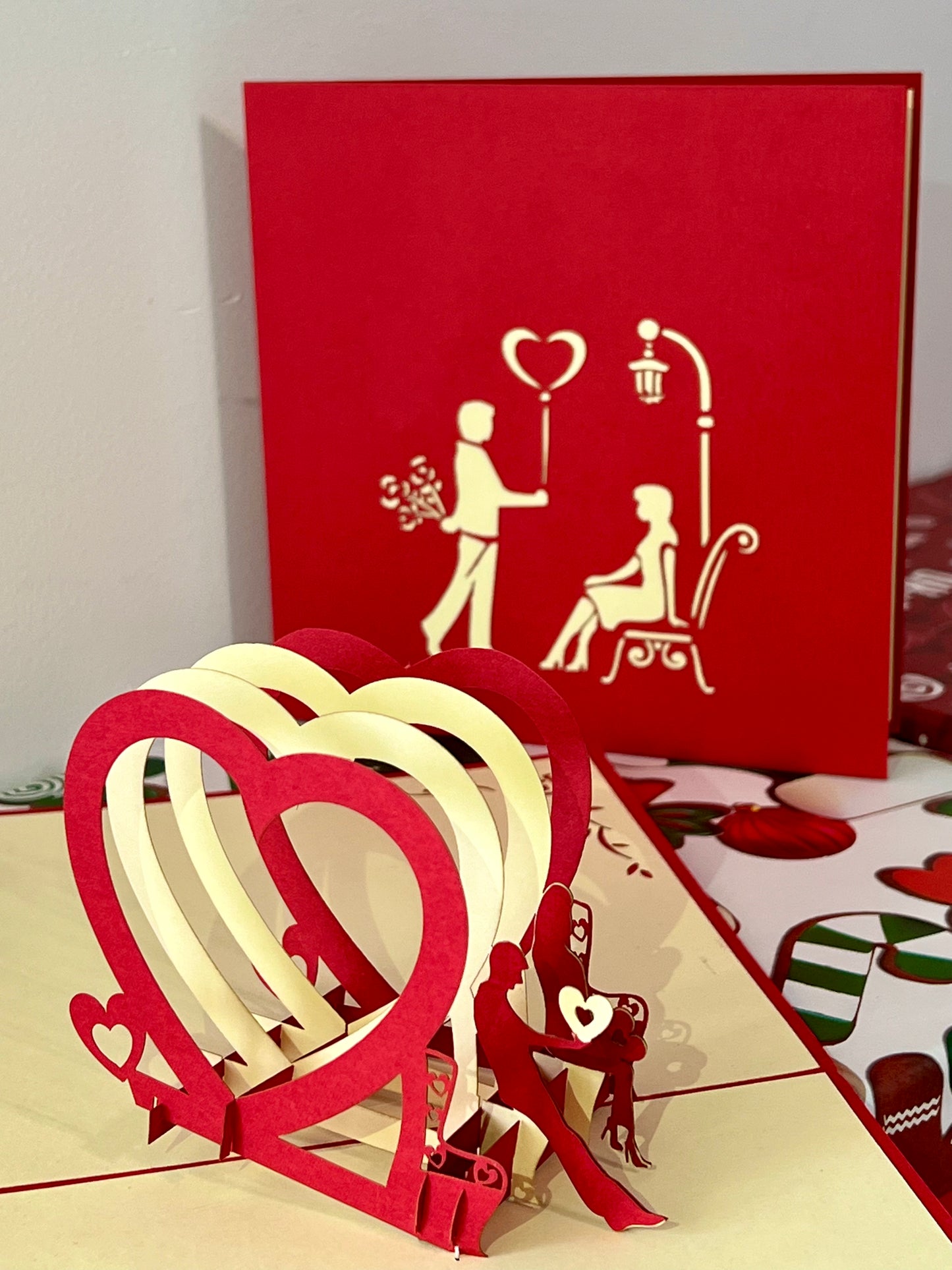 Romantic moments - inside and outside