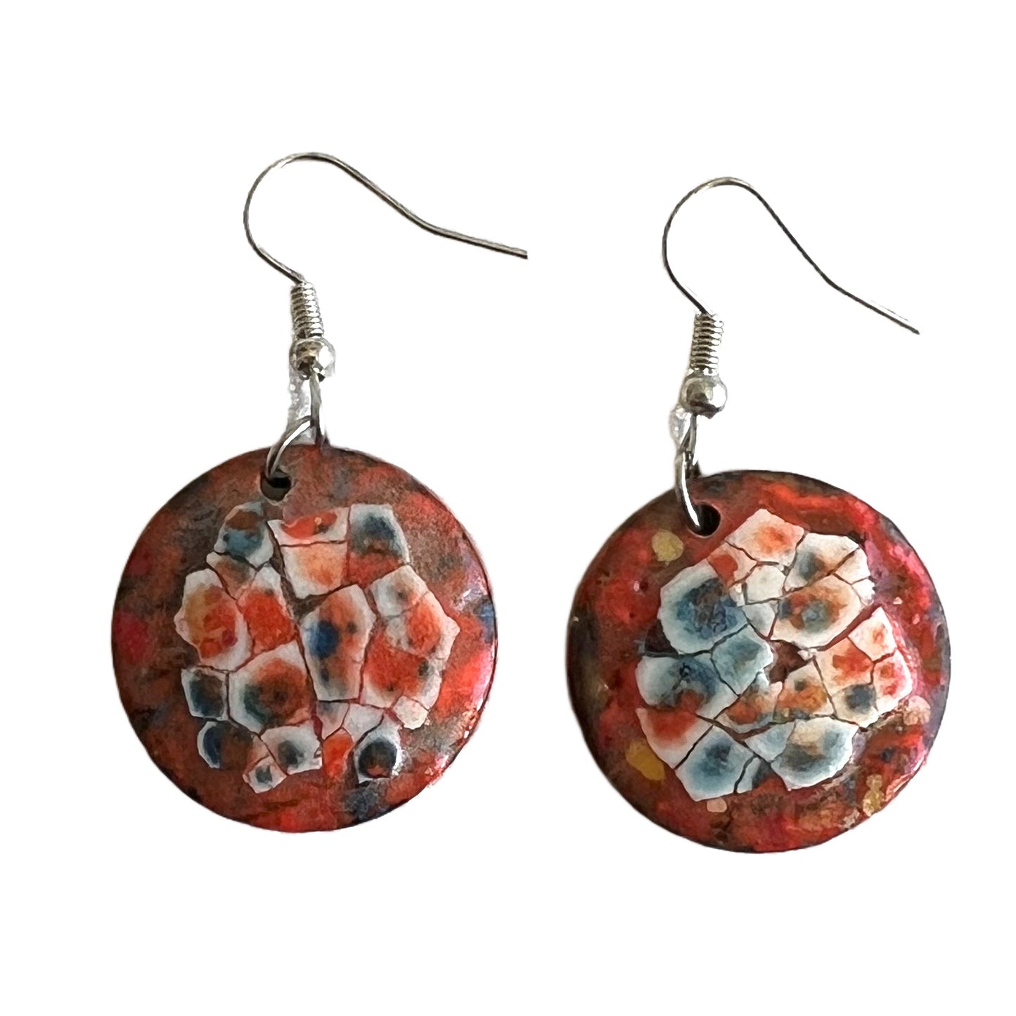 Lightweight earrings Auckland New Zealand sunset 02