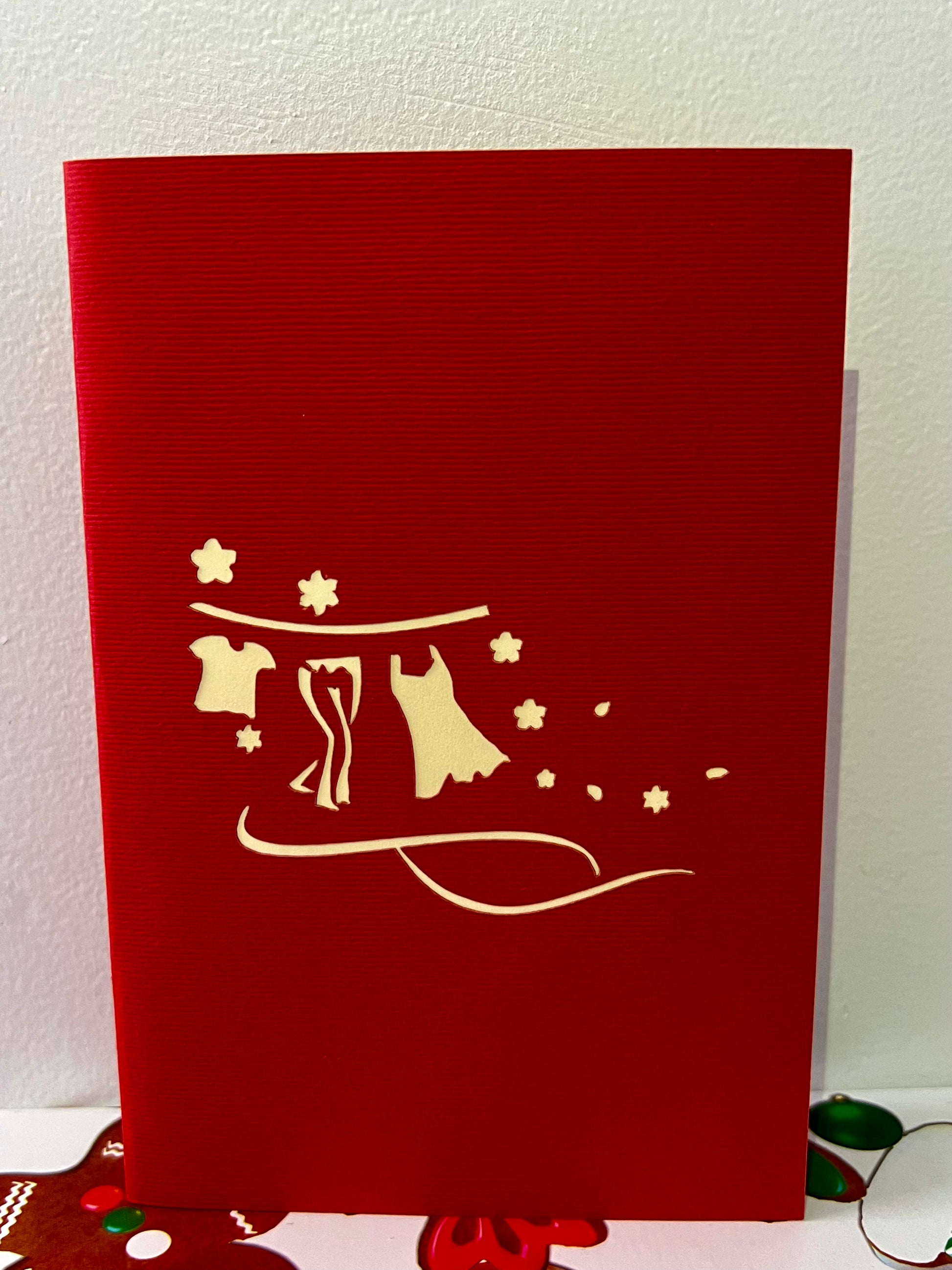 Sunny Day popup card - closed