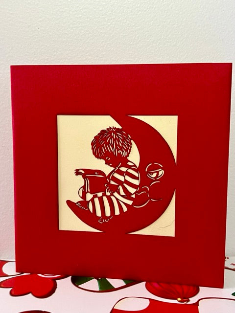 The reader handmade card