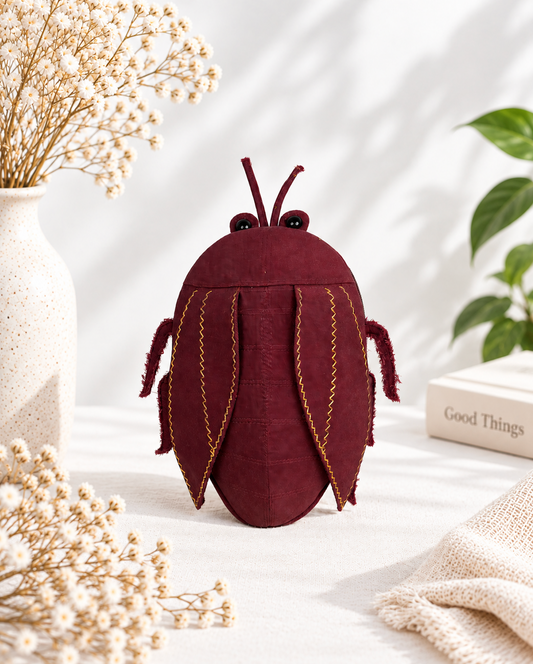 3D Red Cicada Backpack