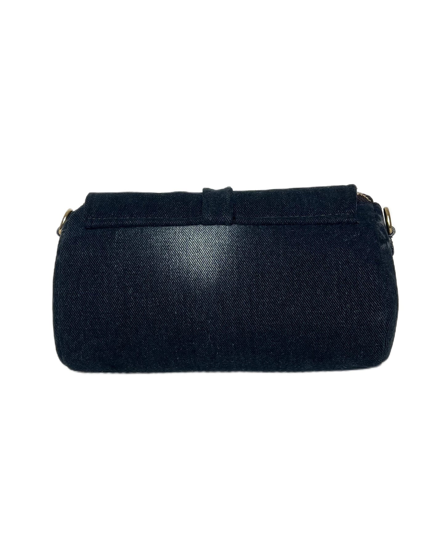 Black Baguette Bag