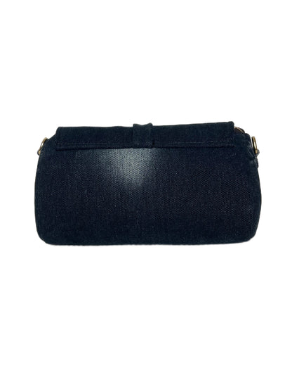 Black Baguette Bag