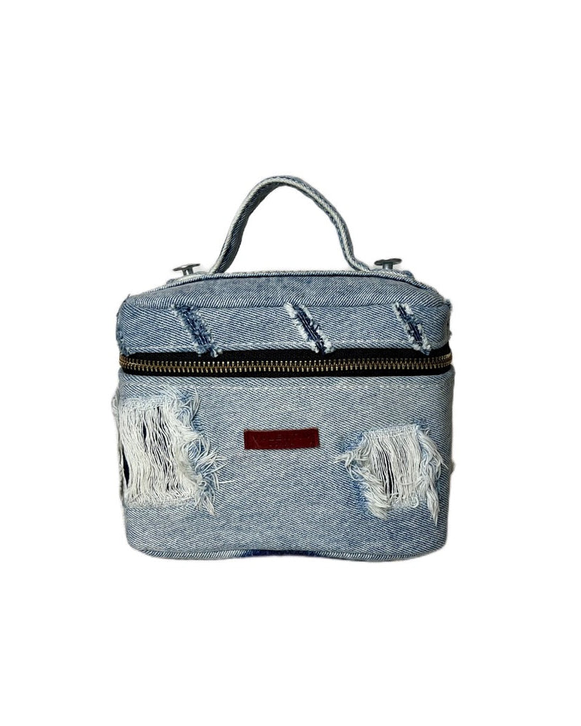 Distressed Vanity Bag