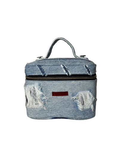 Distressed Vanity Bag