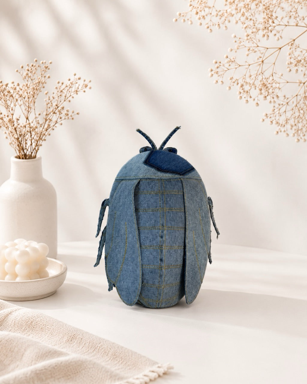 3D Cicada Backpack in Light Blue