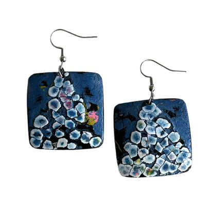 Flowers in the sea earrings for lady NZ Mist 01