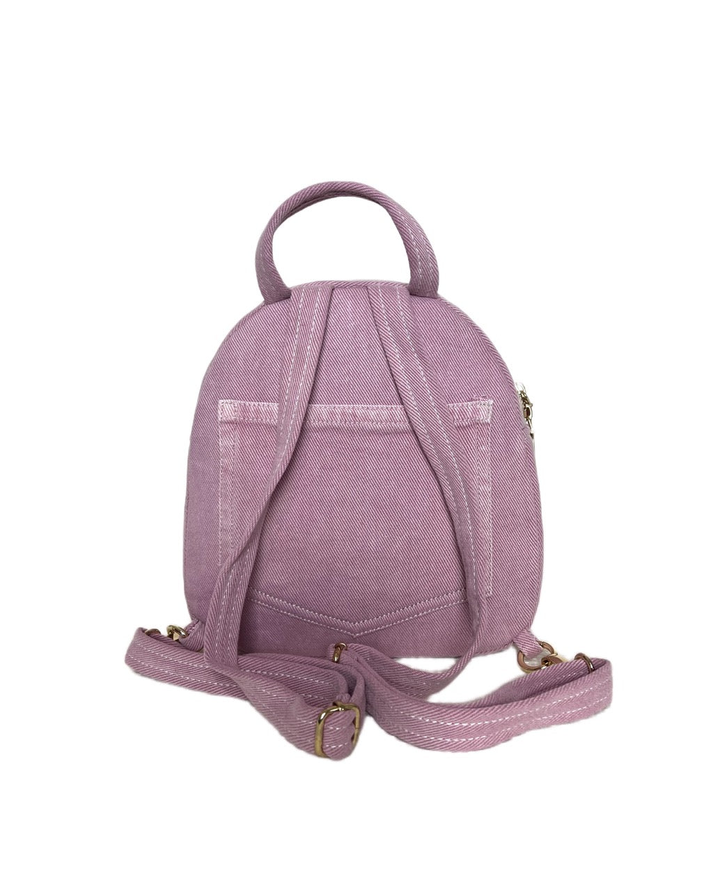 Pink Bird Mini Backpack