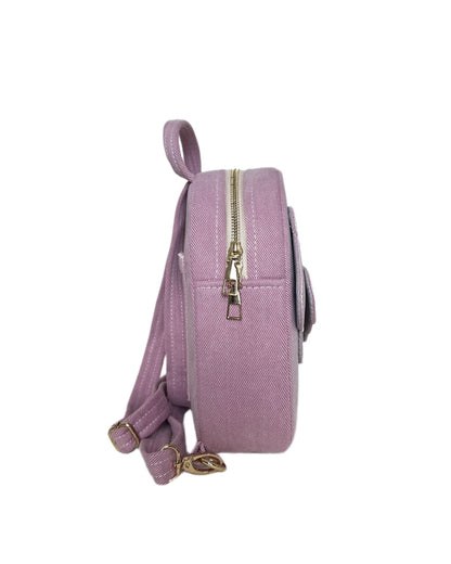 Pink Bird Mini Backpack