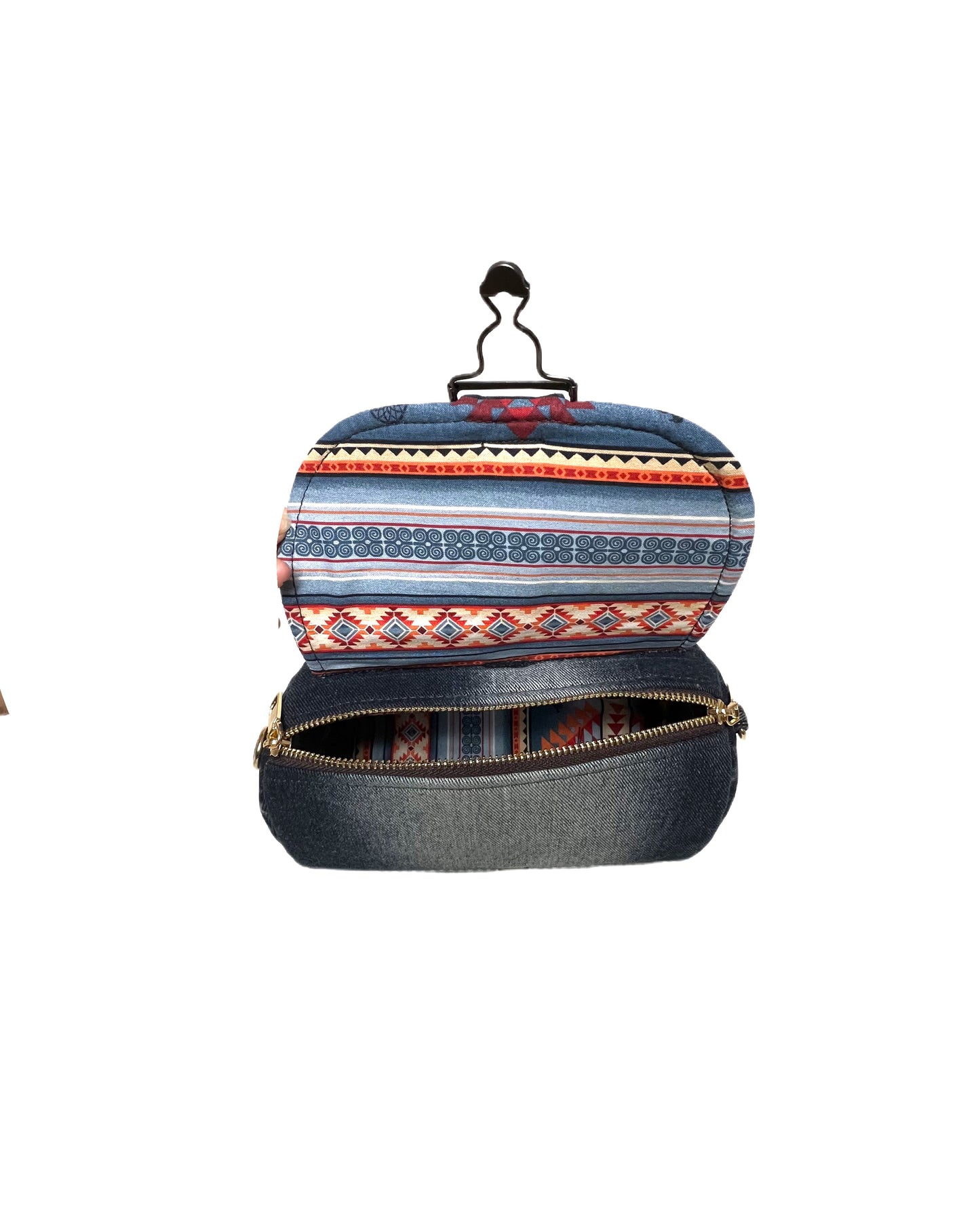 Black Baguette Bag