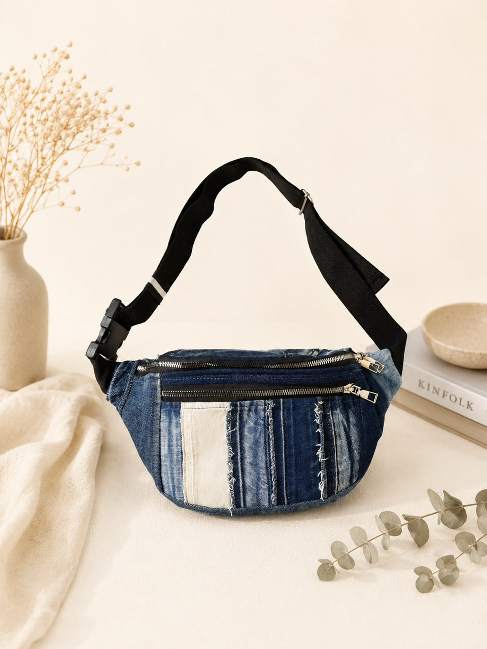 One-of-a-kind-upcycled-denim-bum-bag