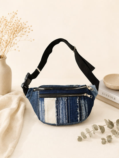 One-of-a-kind-upcycled-denim-bum-bag
