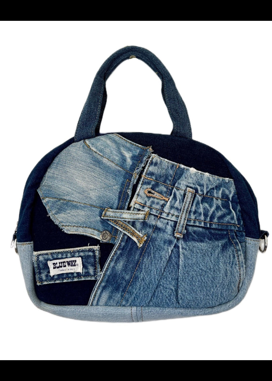 Unique denim handbag NZ 7D online