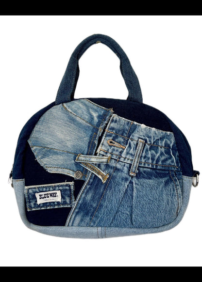 Unique denim handbag NZ 7D online