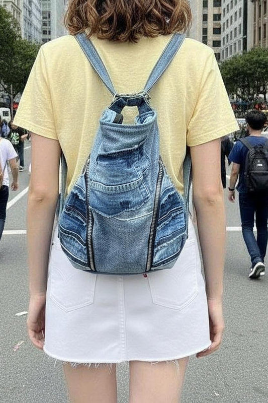 Handmade unique soft-shape backpack 1A New Zealand