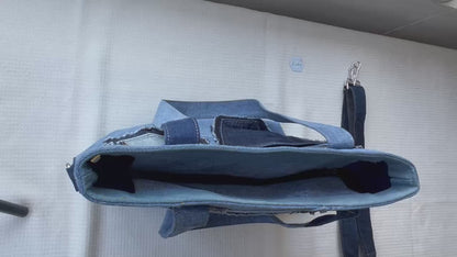 Unique denim tote bag New Zealand
