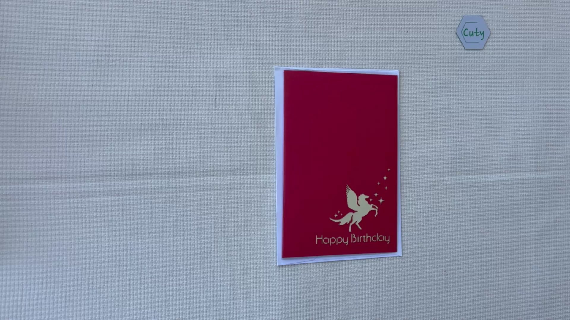 Pegasus Birthday Pop-Up Card - review