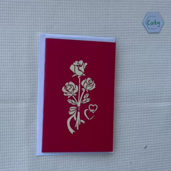 3D card for couple
