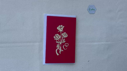 3D card for couple
